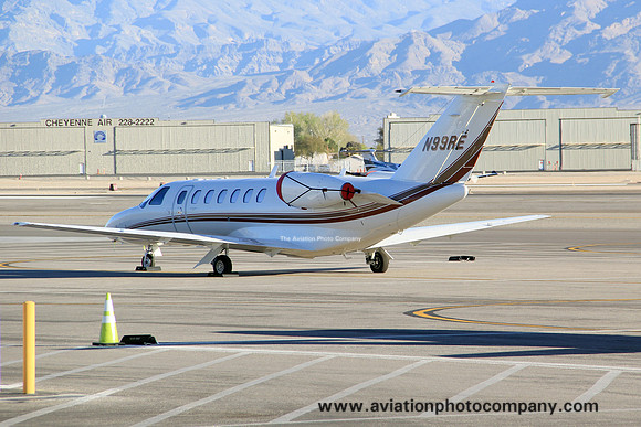 Cessna 525 N99RE at North Las Vegas (2014)