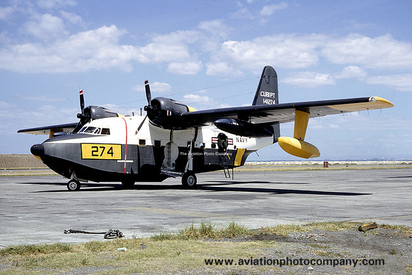 US Navy Cubi Point Grumman HU-16C 141274