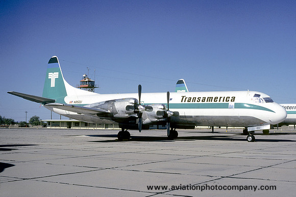 Transamerica Lockheed Electra N852U (1980)