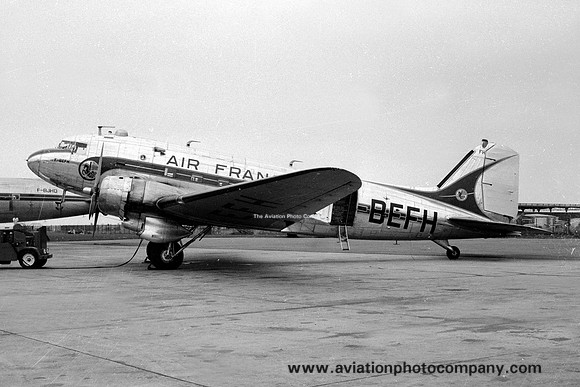 Air France Douglas DC-3 Dakota F-BEFH (1969)