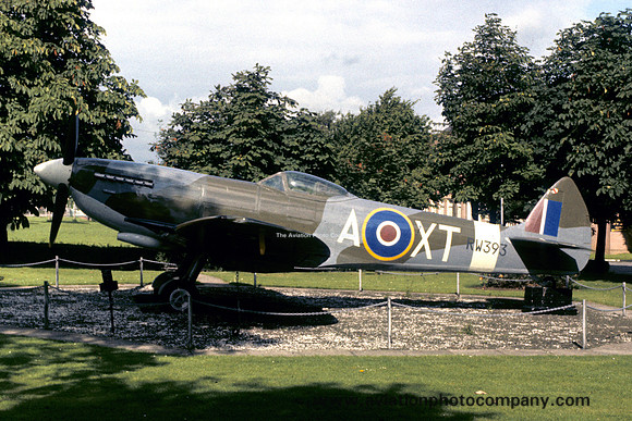 RAF Supermarine Spitfire RW393/XT-A Preserved at Turnhouse
