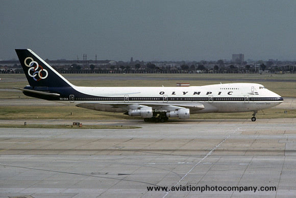 Olympic Airways Boeing 747-200 SX-OAA