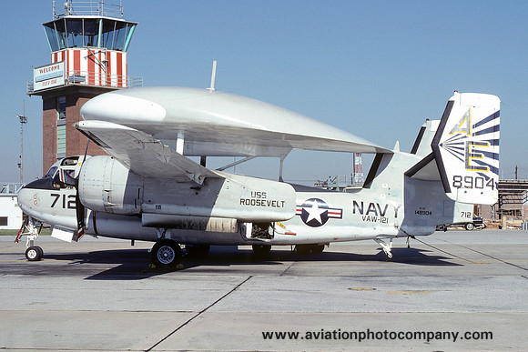 US Navy VAW-121 Grumman E-1B Tracer 149804/AE-712 (1975)