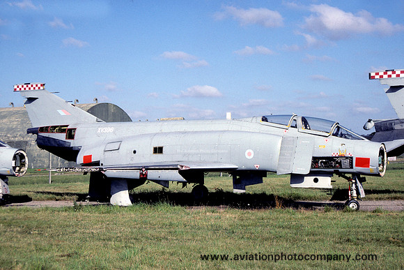 RAF McDonnell F-4M Phantom FGR.2 XV396 stored at RAF Wattisham (1991)