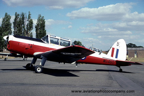 RAF 3 AEF DHC-1 Chipmunk T.10 WG480/D (1990)