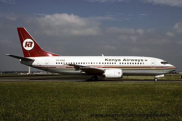 Kenya Airways Boeing 737-300 5Y-KQA (1998)