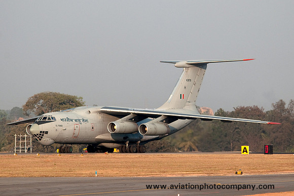Indian Air Force Ilyushin Il-76MD K2879 at Aero India (2011)