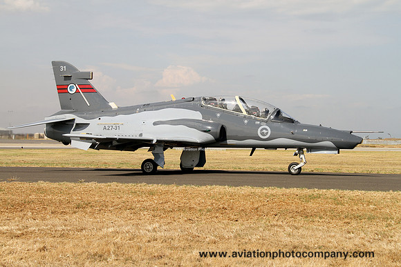 RAAF 76 Squadron BAE Hawk 127 A27-31 at the Avalon Airshow (2013)