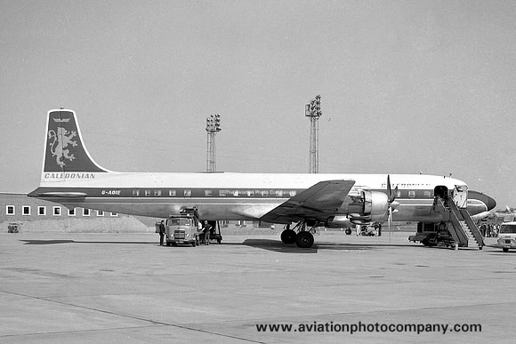 Caledonian Airways Douglas DC-7C G-AOIE (1967)