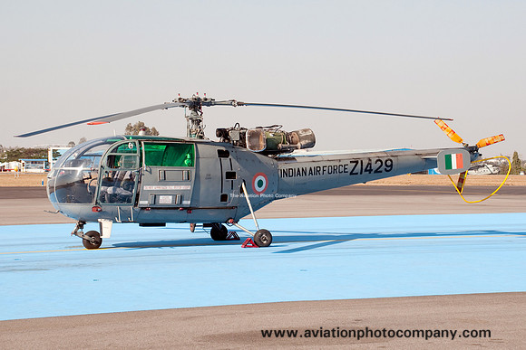 Indian Air Force HAL Chetak B Z1429 at Aero India (2011)