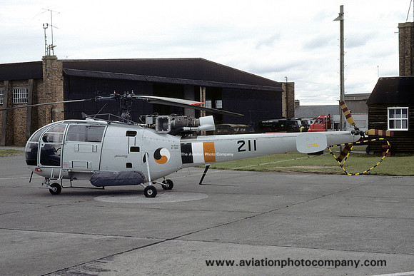 Irish Air Corps Heli Squadron Sud Alouette III 211 (1977)