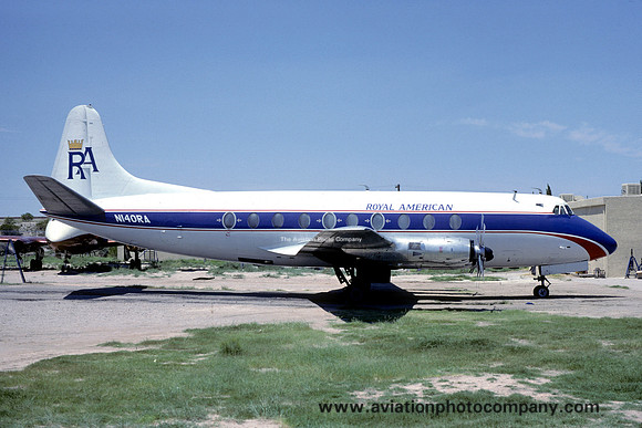 Royal American Vickers Viscount N140RA (1981)