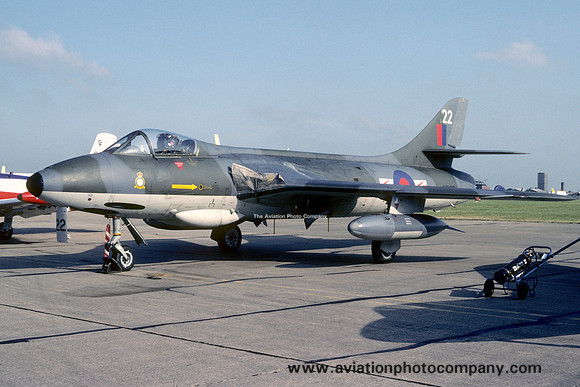 RAF 1 TWU 79 Squadron Hawker Hunter F.6A XG160/22 (1981)