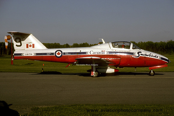 Canadian AF Snowbirds Canadair CL-41 114174/9 (2001)
