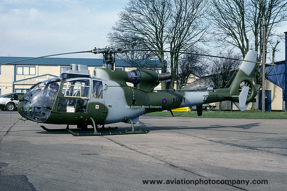 AAC Westland Gazelle AH.1 ZB666 (1992)