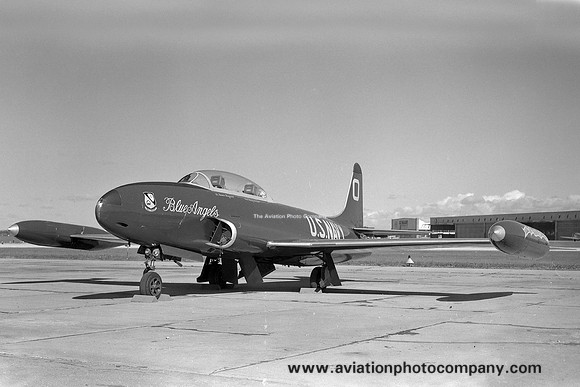 US Navy Blue Angels Lockheed T-33B Shooting Star "0"