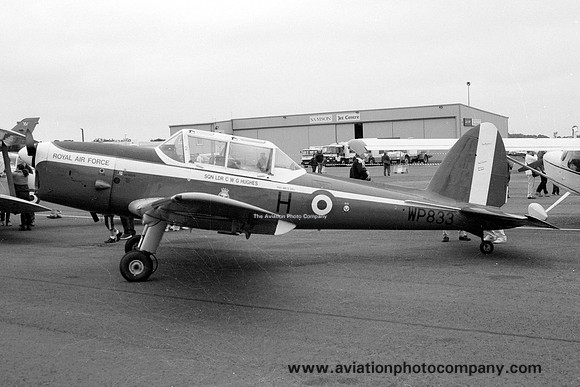 RAF Cambridge UAS DHC-1 Chipmunk T.10 WP833/H
