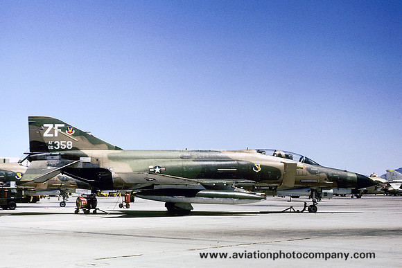 USAF 31 TFW 306 TFS McDonnell F-4E Phantom 66-0358/ZF (1979)