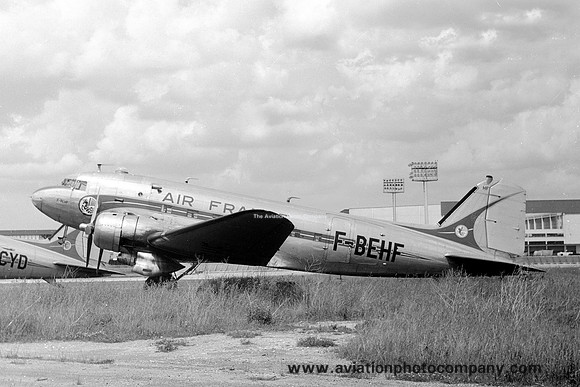 Air France Douglas DC-3 Dakota F-BEHF (1969)
