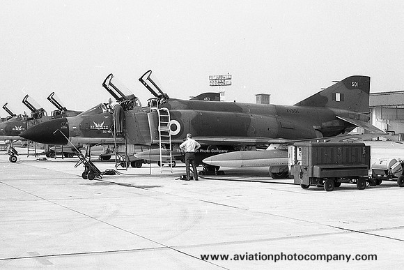 RAF 14 Squadron McDonnell F-4M Phantom FGR.2 XV501 (1971)