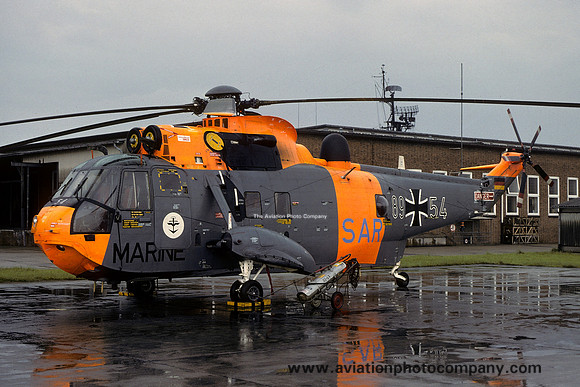 West German Navy MFG5 Westland Sea King 41 89+54 (1980)