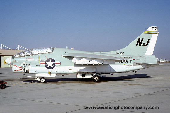 US Navy VA-122 LTV TA-7C 156788/NJ-207 (1980)