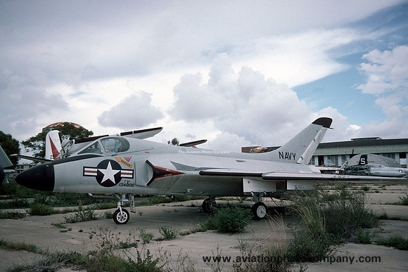 US Navy Douglas F-6A Skyray 134806 stored at Pensacola (1975)