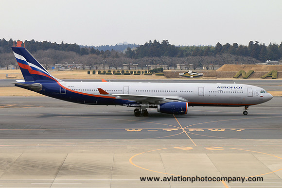 Aeroflot Airbus A330-300 VQ-BPK at Tokyo Narita (2015)