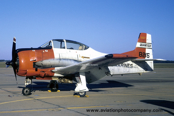 USMC Quantico North American T-28B Trojan 138215 (1973)