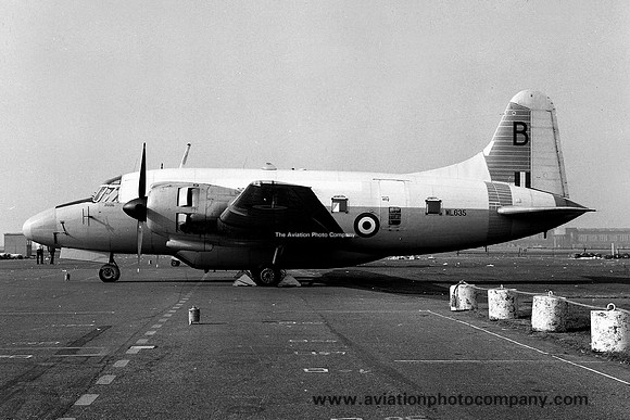 RAF AES Vickers Varsity T.1 WL635/B