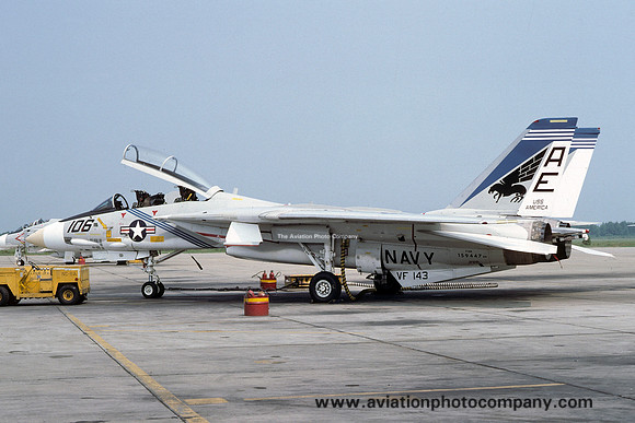 US Navy VF-143 Grumman F-14A Tomcat 159447/AE-106 (1975)