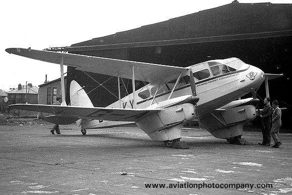 Lancashire Aircraft Corporation De Havilland Dragon Rapide G-ALKY