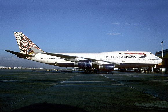 British Airways Boeing 747-400 G-BNLK (1998)