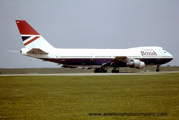 British Airways Boeing 747-100 G-AWNB (1981)