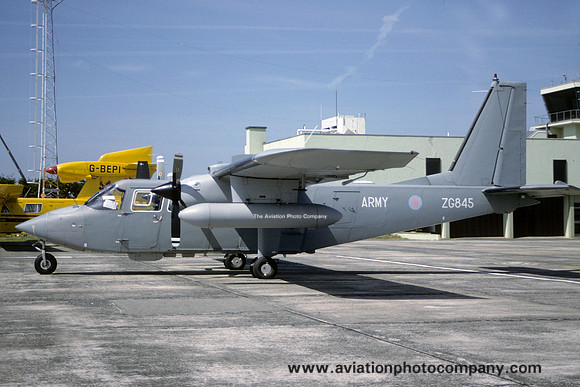 AAC 1 Flight Britten Norman BN-2 Islander AL.1 ZG845 (1991)