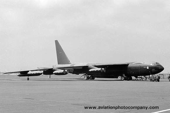 USAF 22 BW Boeing B-52D 55-0071 (1980)
