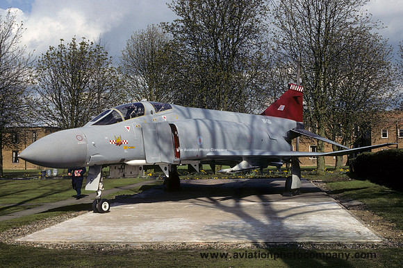 RAF 56 Squadron McDonnell F-4M Phantom FGR.2 XV420 displayed at RAF Wattisham (1992)