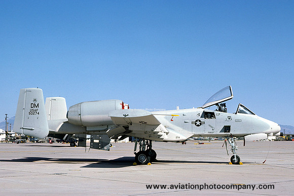 USAF 355 TFW Fairchild A-10A 75-0274/DM