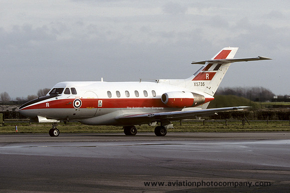RAF 6 FTS HS.125 Dominie T.1 XS735/R (1992)