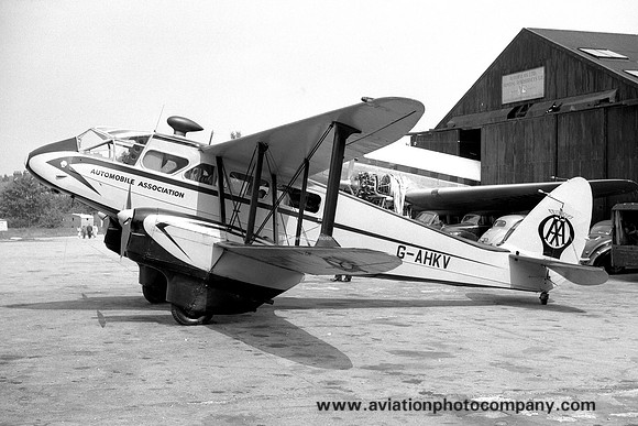 Automobile Association De Havilland Dragon Rapide G-AHKV