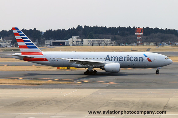 American Airlines Boeing 777-200ER N783AN at Tokyo Narita (2015)