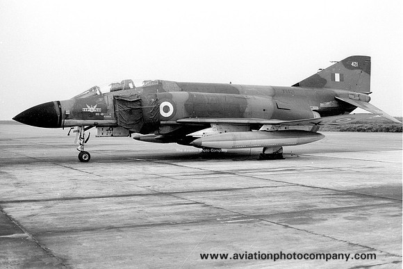 RAF 14 Squadron McDonnell F-4M Phantom FGR.2 XV421 (1971)