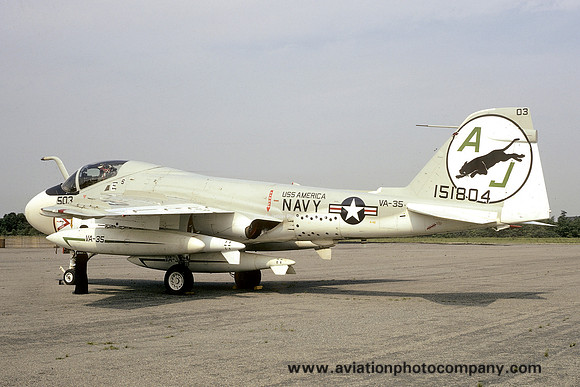 US Navy VA-35 A-6E Intruder 151804/AJ-503 (1973)