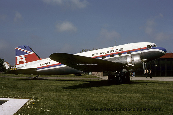 Air Atlantique Douglas C-47 Dakota G-AMRA (1982)