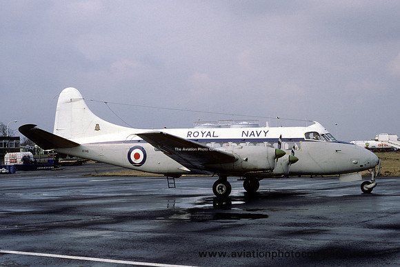 Royal Navy 781 Squadron De Havilland Sea Heron C.20 XR445 (1981)