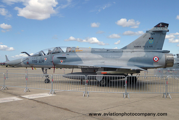 French Air Force EC2/5 Dassault Mirage 2000B 525/115-AM at the Istres Air Show (2016)