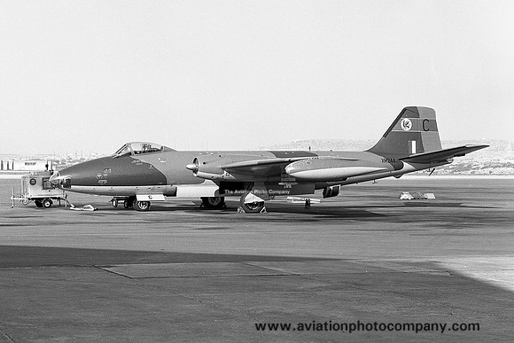 RAF 3 Squadron English Electric Canberra B(I).8 XM244/C at RAF Luqa (1970)