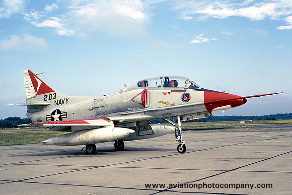 US Navy NATC Douglas TA-4J Skyhawk 152103 (1973)