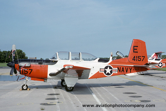 US Navy TAW-5 Beech T-34C Turbo Mentor 164157/E (1992)