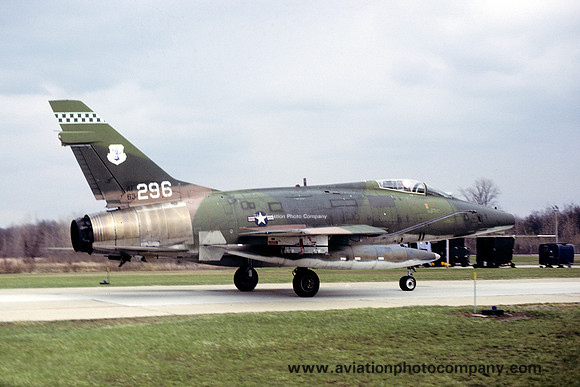USAF Ohio ANG 112 TFS North American F-100D Super Sabre 56-3296 (1979)